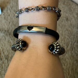 Silver bracelet bundle